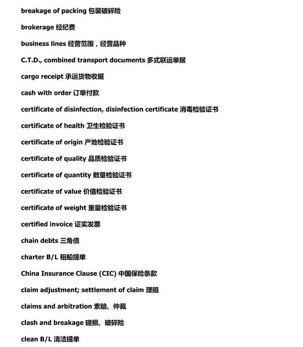 合同翻譯專業(yè)術(shù)語(yǔ)，商務(wù)英語(yǔ)合同專用術(shù)語(yǔ)分享